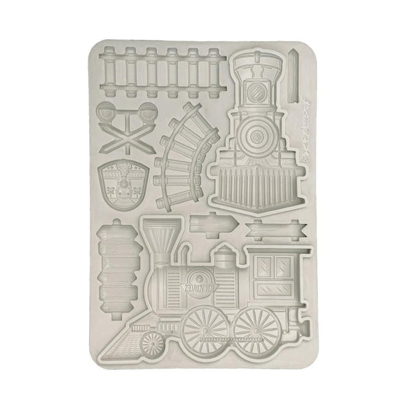 {10% off preorder: eta late Dec} Art of Travelling Train A5 Silicone Mould