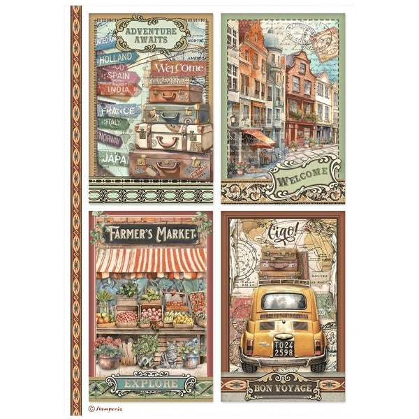 {10% off preorder: eta late Dec} Art of Travelling Assorted A4 Rice Paper Pack