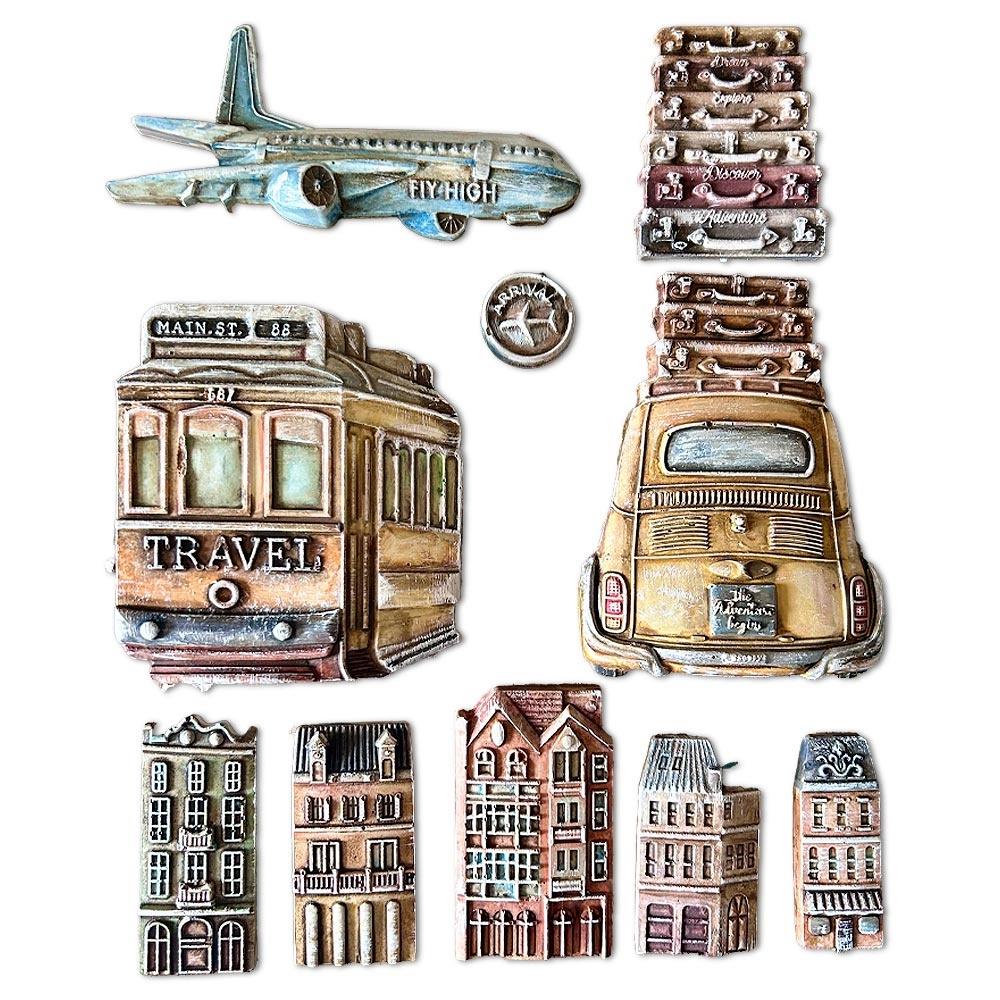 {10% off preorder: eta late Dec} Art of Travelling Transport A4 Soft Maxi Mould