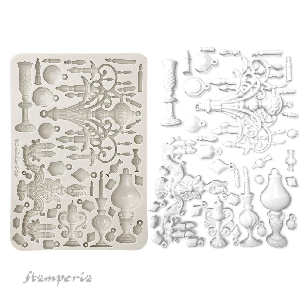 Candle Holders A5 Silicone Mould | Masquerade