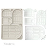 Windows A5 Silicone Mould | Masquerade