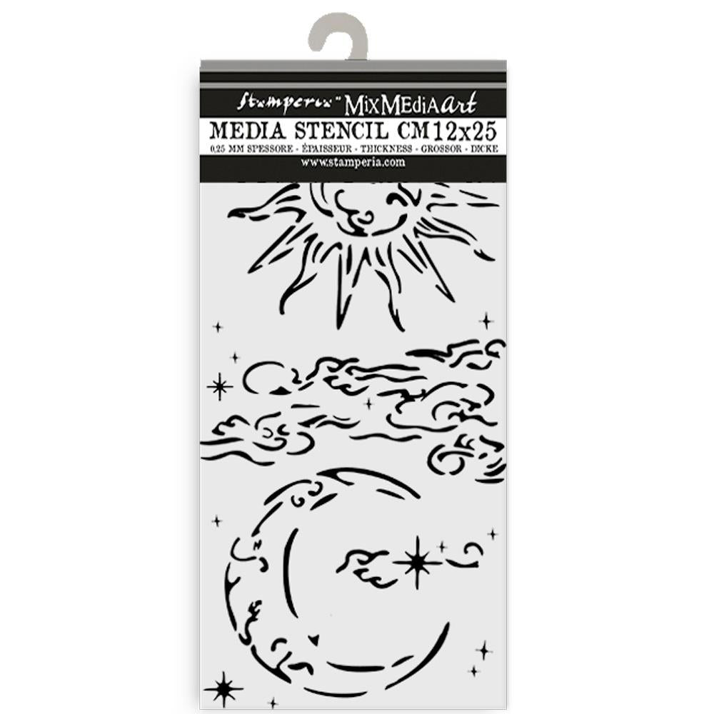 Sun & Moon Slimline Stencil | Masquerade