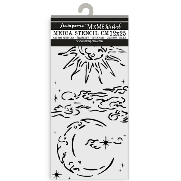 Sun & Moon Slimline Stencil | Masquerade