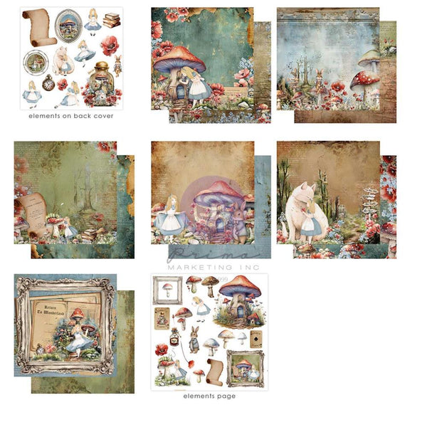 Return to Wonderland 6x6 Double-Sided Paper Pad