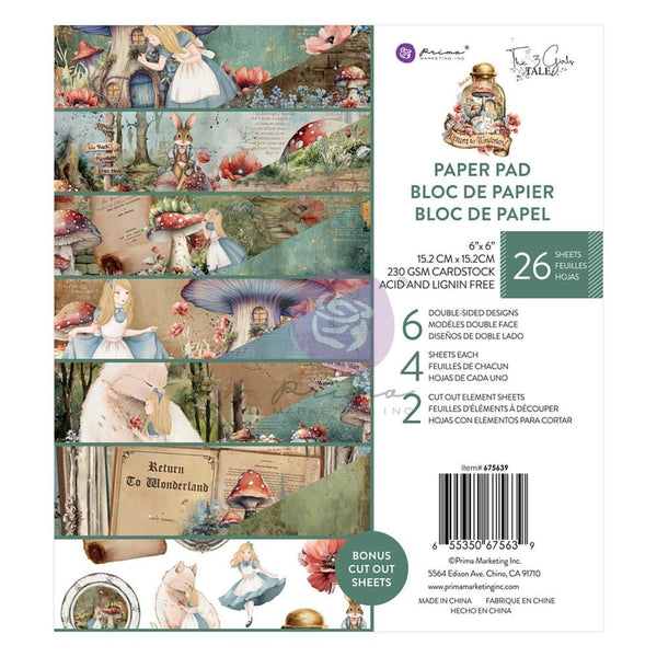 Return to Wonderland 6x6 Double-Sided Paper Pad