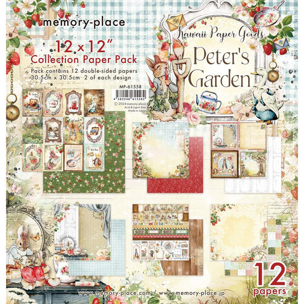 Peter's Garden 12x12 Paper Pack