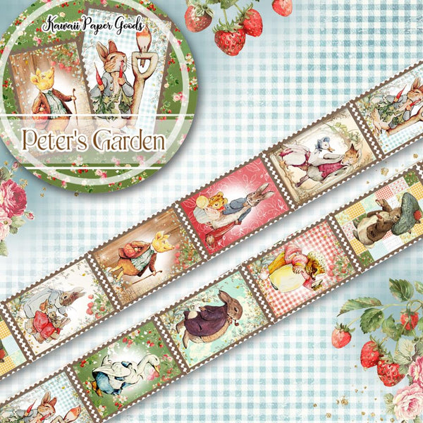 Peter's Garden Washi Tape No. 02