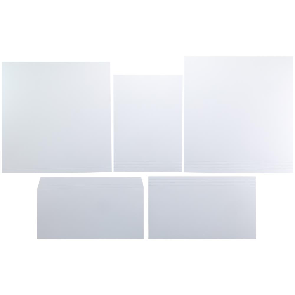 White Create-an-Album 12x12 Foundation Inserts