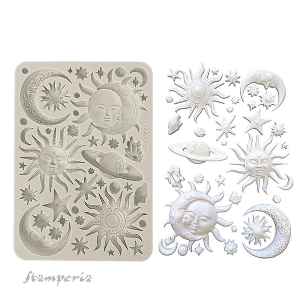 Sun & Moon A5 Silicone Mould | Masquerade