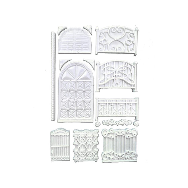 Fence & Door A5 Silicone Mould