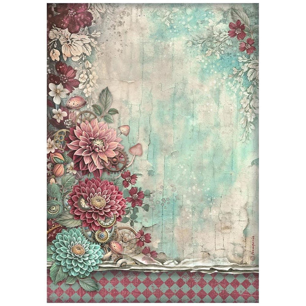 Peony A4 Decoupage Rice Paper Sheet | Master of Magic