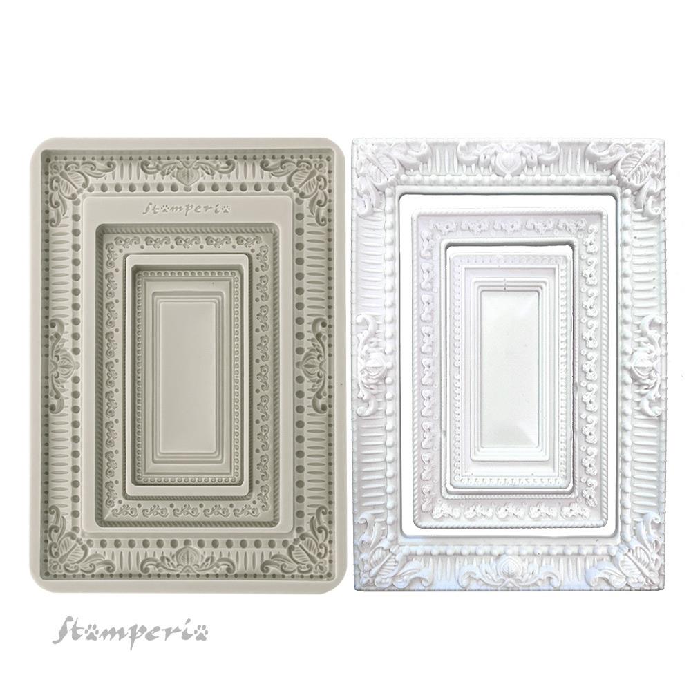 Large Frames A5 Silicone Mould