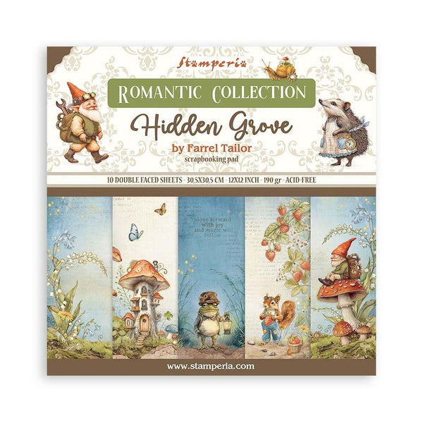 Hidden Grove 12x12 Double-Sided Paper Pad | Farrel Tailor {coming soon!}