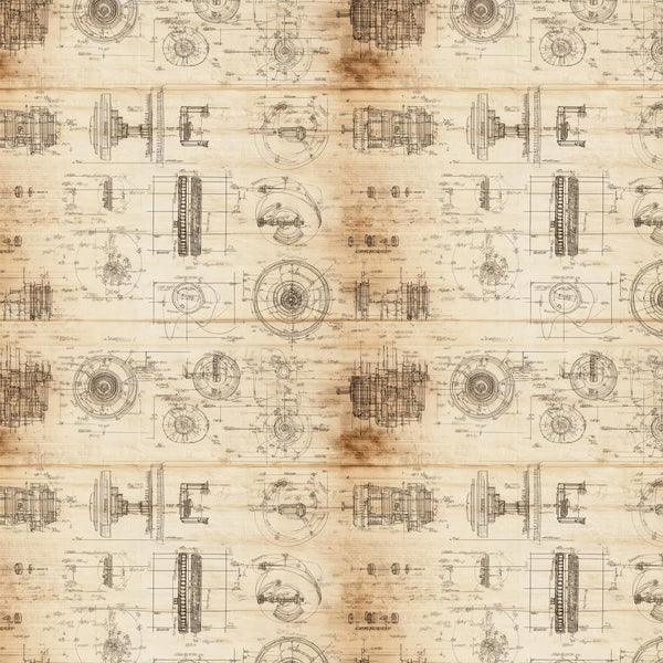 Rust and Revs 2.0 12x12 Paper Pack | Dennis Bruton