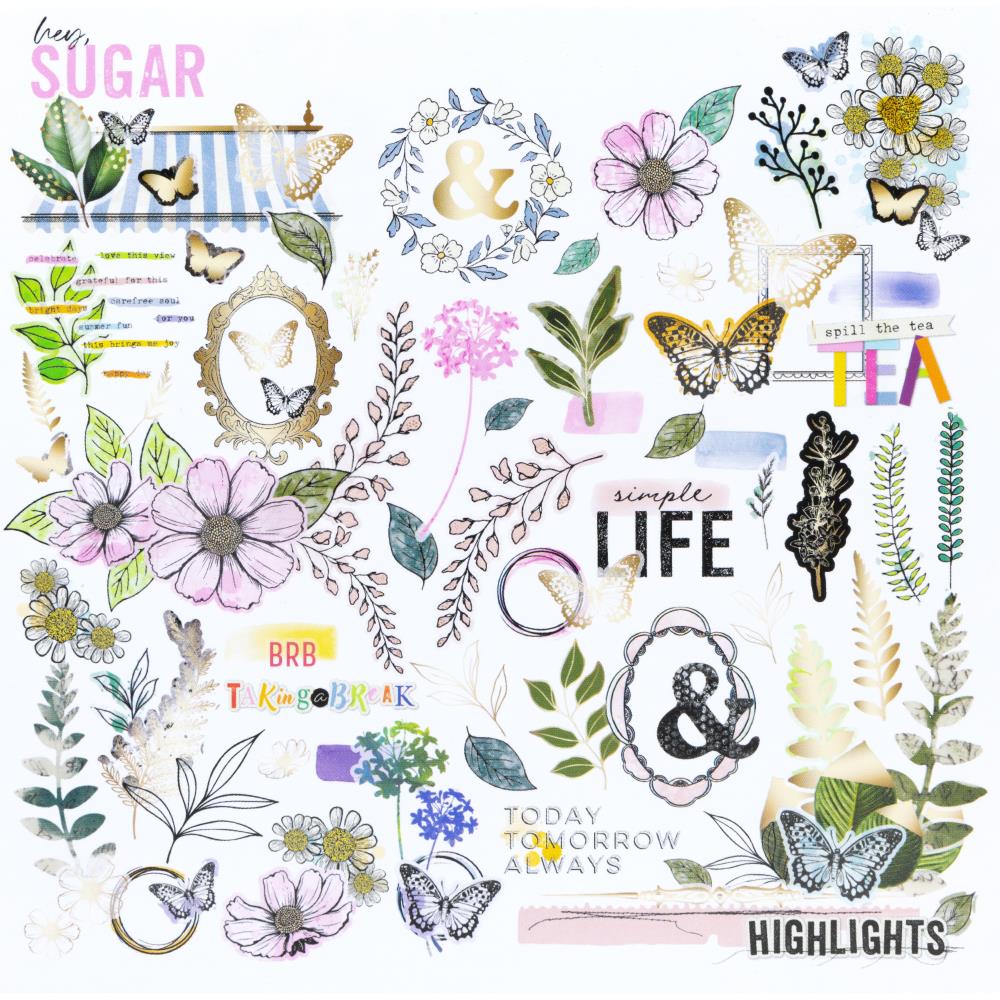 The Flower Emporium Foiled Die-Cut Assortment | Vicki Boutin