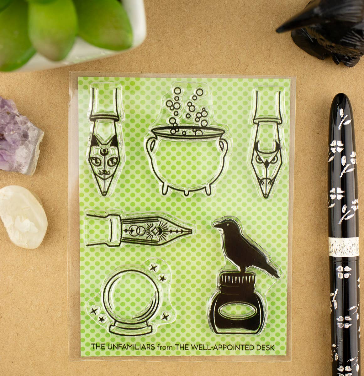 The Unfamiliars 3x4 Clear Stamp Set