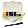 Gansai Tambi Portable 14-Color Watercolor Set