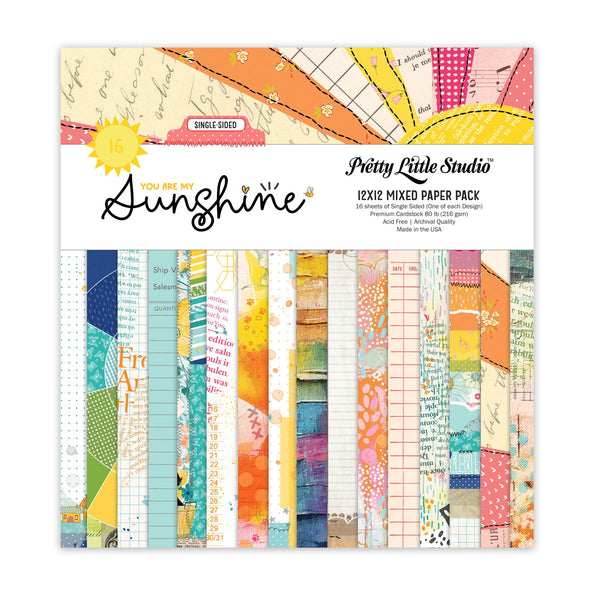 You Are My Sunshine 12x12 Single-Sided Mixed Paper Pack