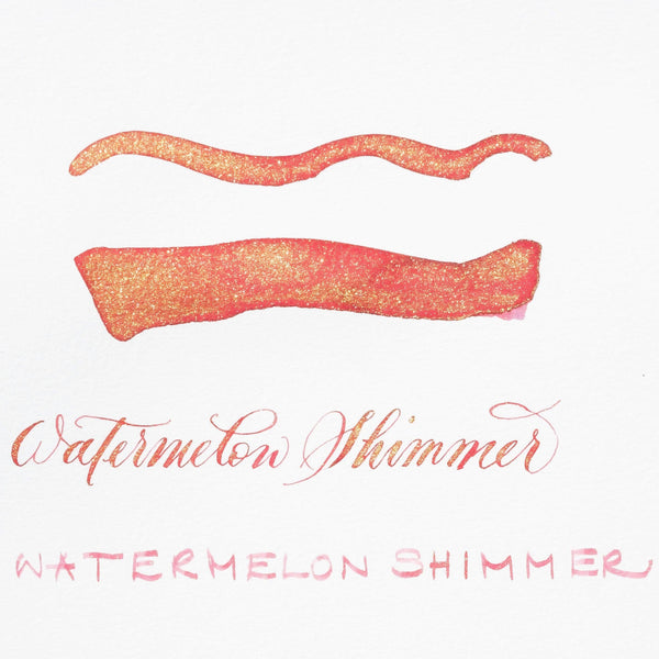 Watermelon Shimmer Fountain Pen Ink | No. 75