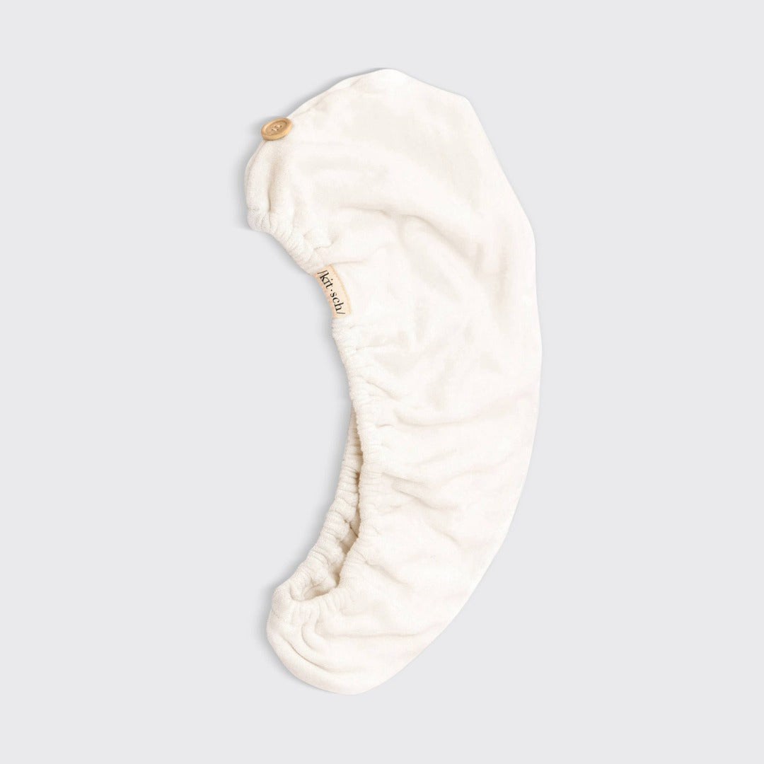 Ivory Eco-Friendly Quick-Dry Hair Towel