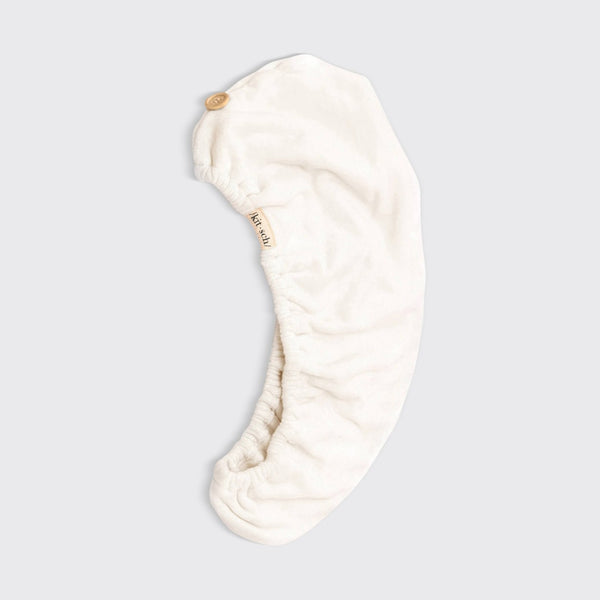 Ivory Eco-Friendly Quick-Dry Hair Towel