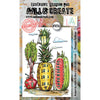 Pineapple Penthouse A6 Clear Stamp Set No. 1086