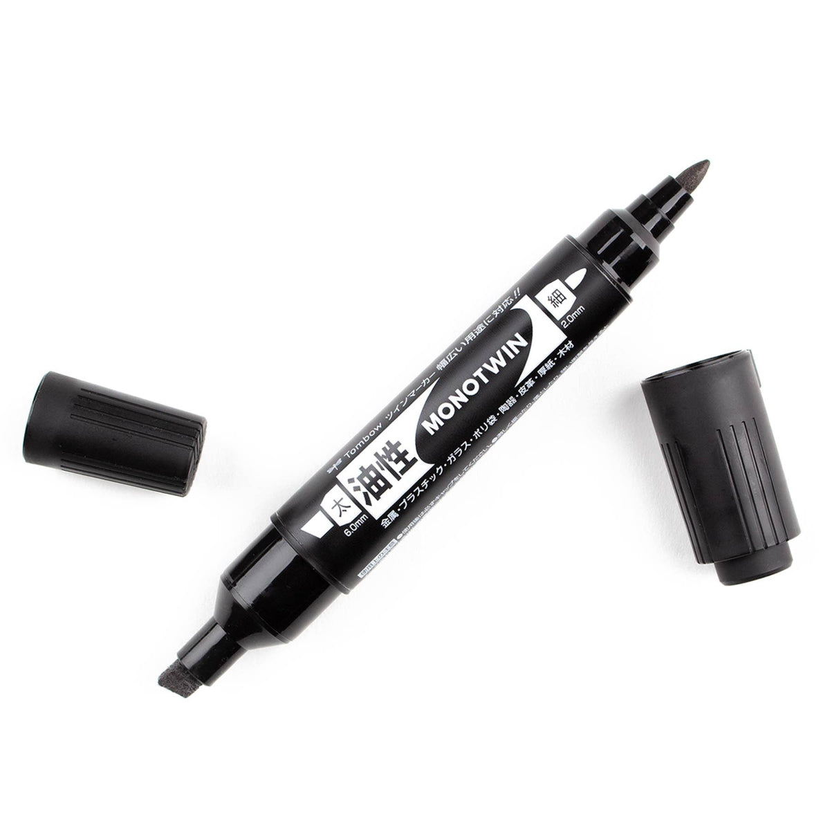 Black MonoTwin Dual Tip Bold Marker