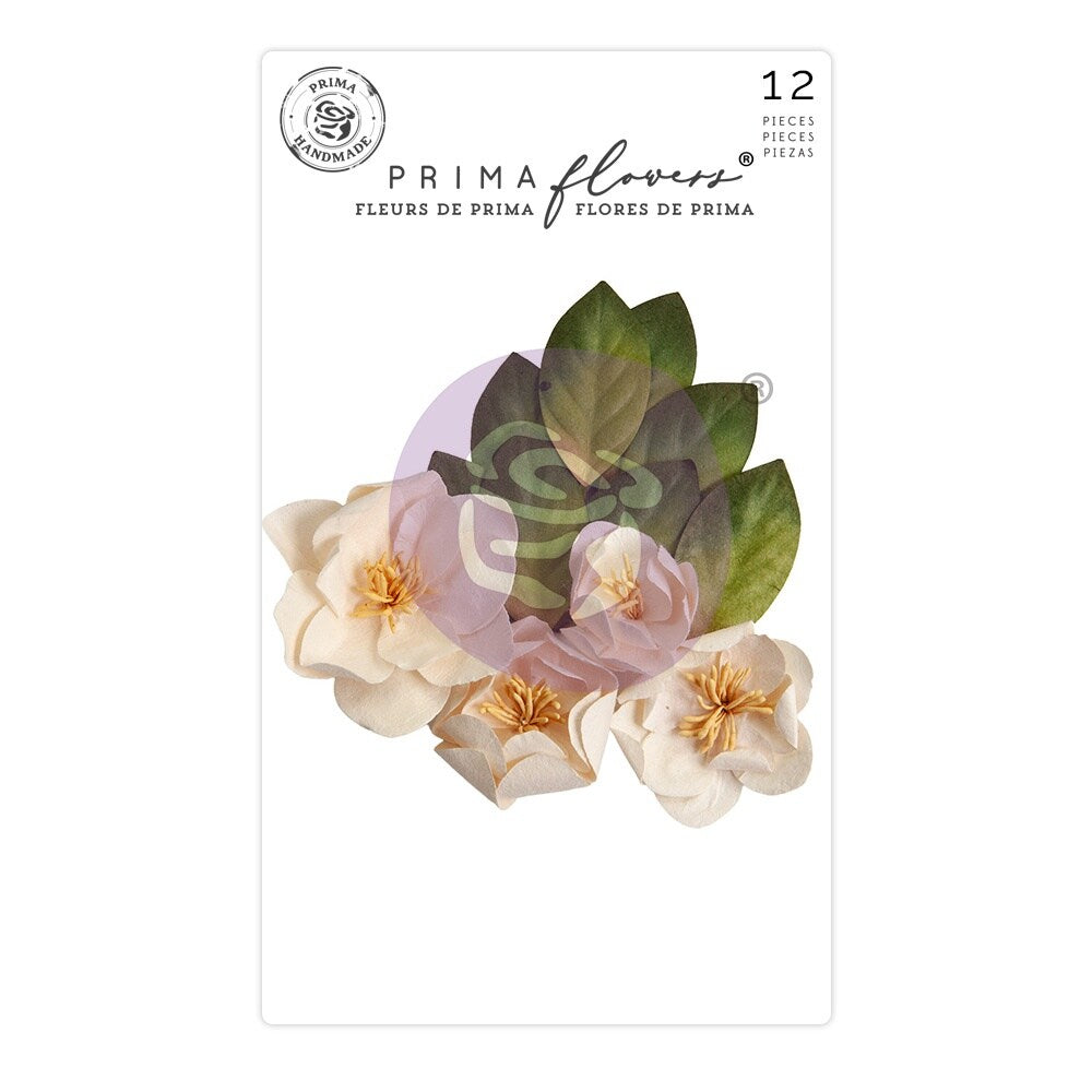 Peaceful Magnolia Mulberry Paper Flowers