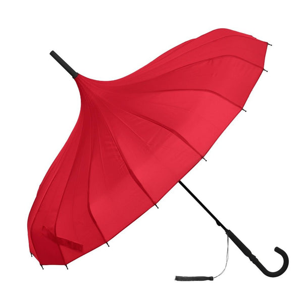 Red Boutique Classic Pagoda Umbrella