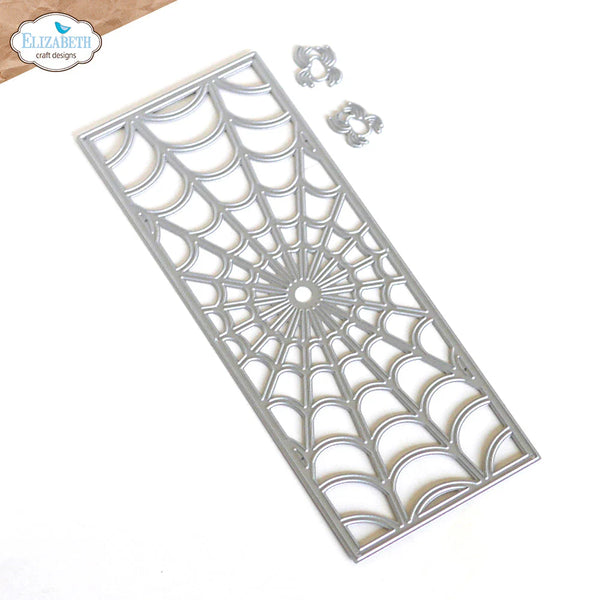 Spider Web Slimline Background Die