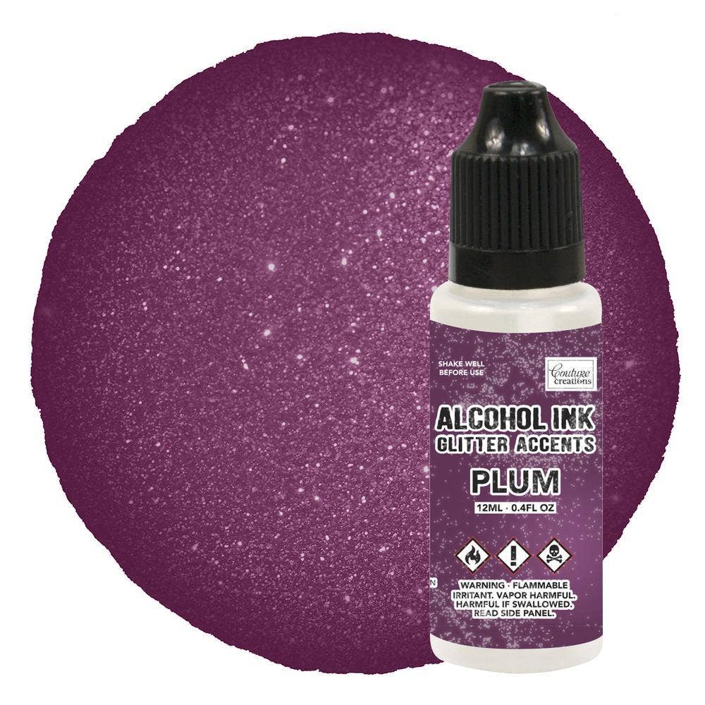 Glitter Accents Alcohol Ink {multiple colors}