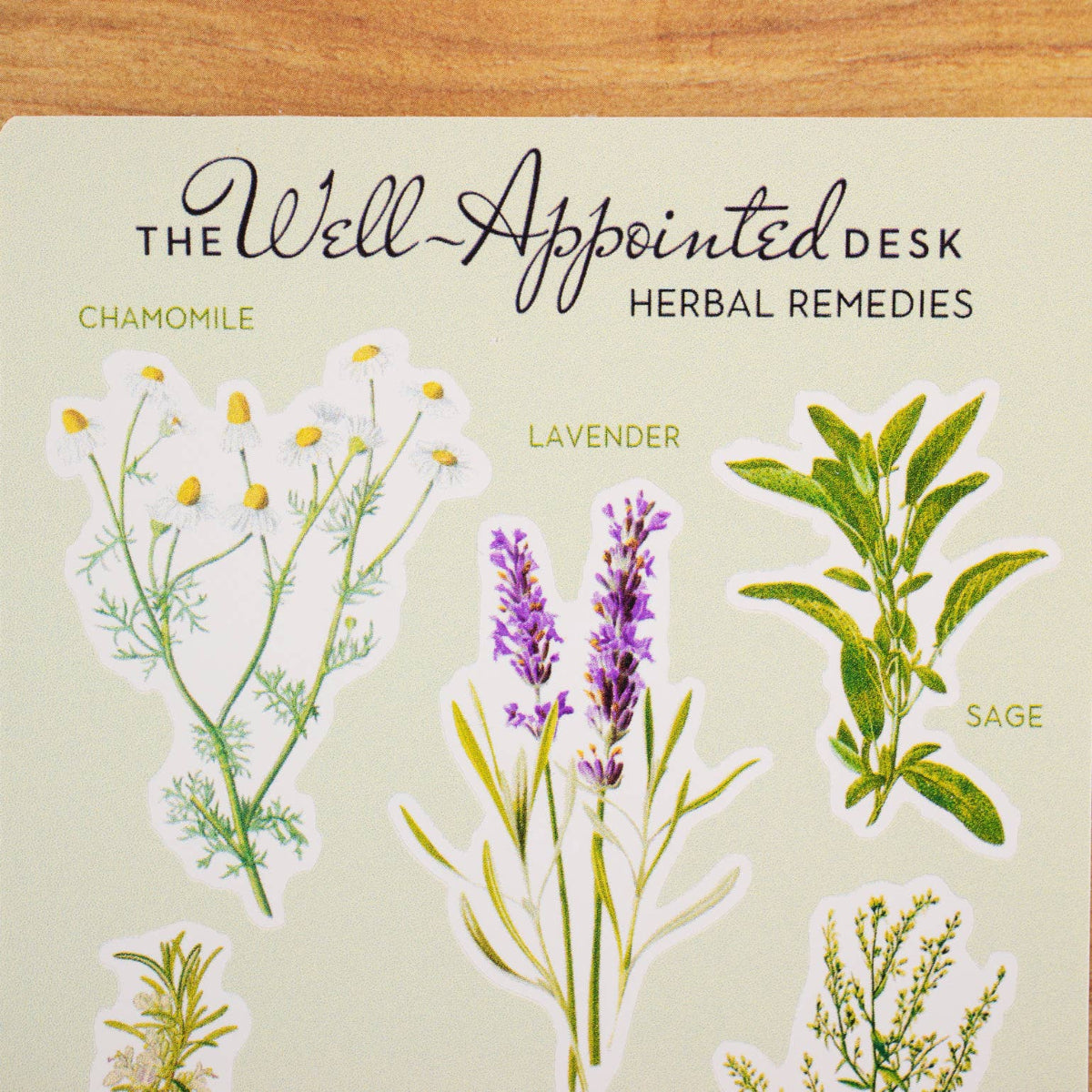 Herbal Remedies Sticker Sheet