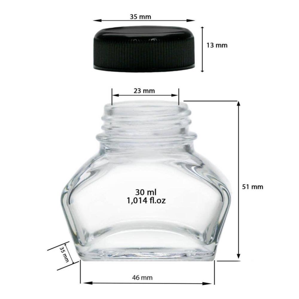 Empty 30mL Inkwell