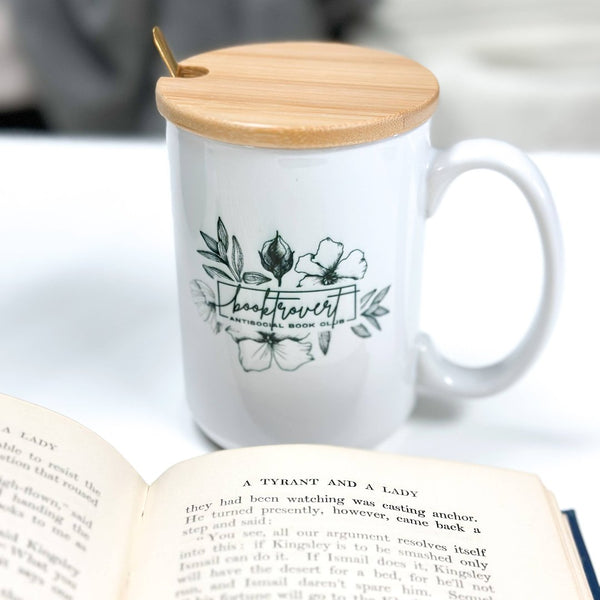 Booktrovert: Antisocial Book Club Ceramic Coffee Mug