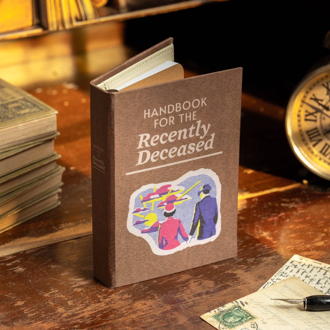 Handbook For the Recently Deceased Passport/Notebook Wallet | Beetlejuice 1988