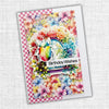 Rainbow Garden Insects Embossed Die Cuts