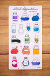 Inky Dreams Ink Bottle Sticker Sheet