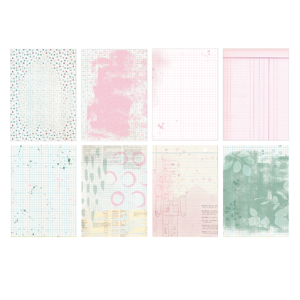 Sugar Plum 6x9 Single-Sided Ledger Paper Pack