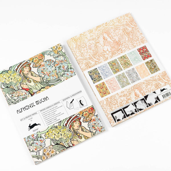 Alphonse Mucha Gift & Creative Paper Book Vol. 114