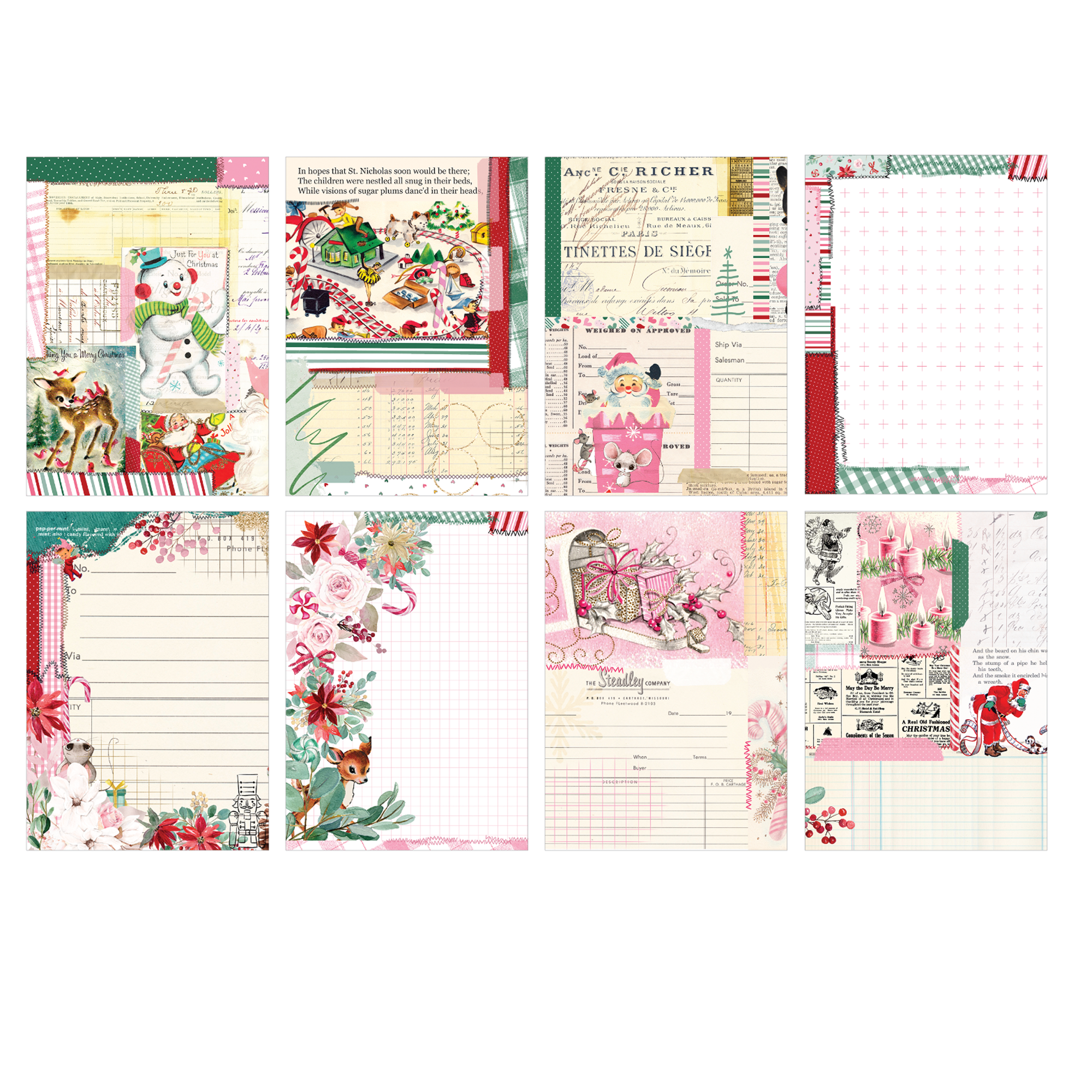 Sugar Plum 6x9 Single-Sided Ledger Paper Pack