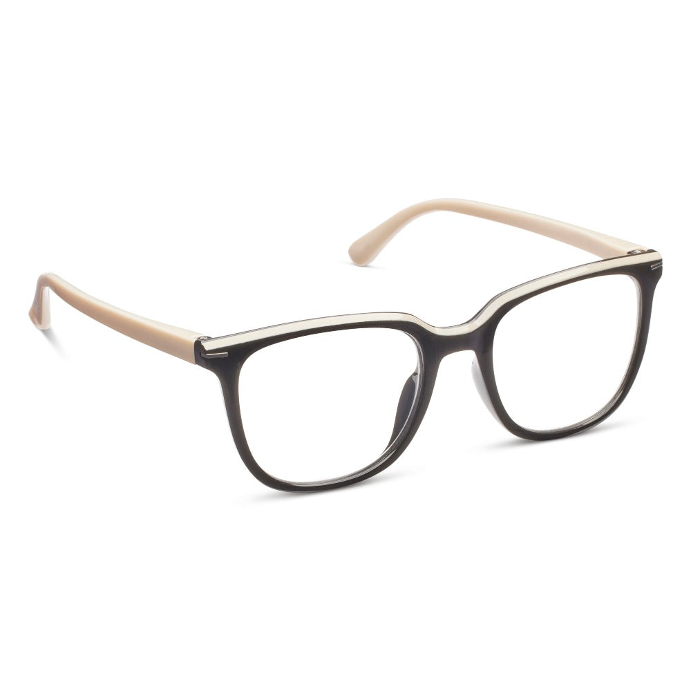 Dante Black + Taupe Blue-Light Reading Glasses {clearance}