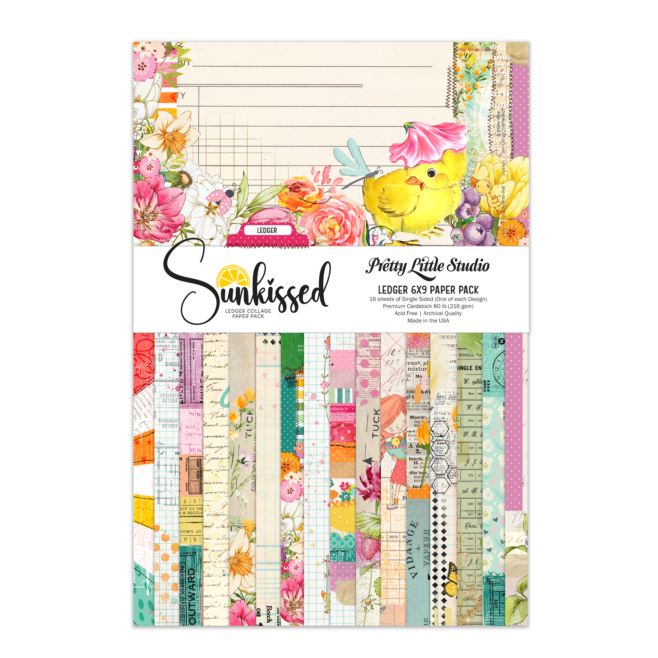 Sun Kissed Ledger 6x9 Single-Sided Paper Pack {coming soon!}