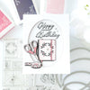 Classic Correspondence Stamp + Die + Stencil Bundle