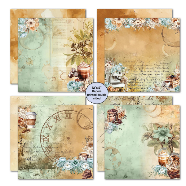 Mocha Fix 12x12 Collection Pack w/ Die Cuts