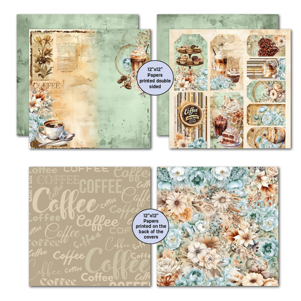 Mocha Fix 12x12 Collection Pack w/ Die Cuts