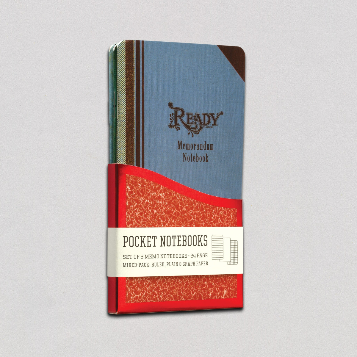 Memorandum Pocket Notebook Trio