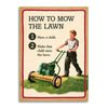 How to Mow the Lawn Card