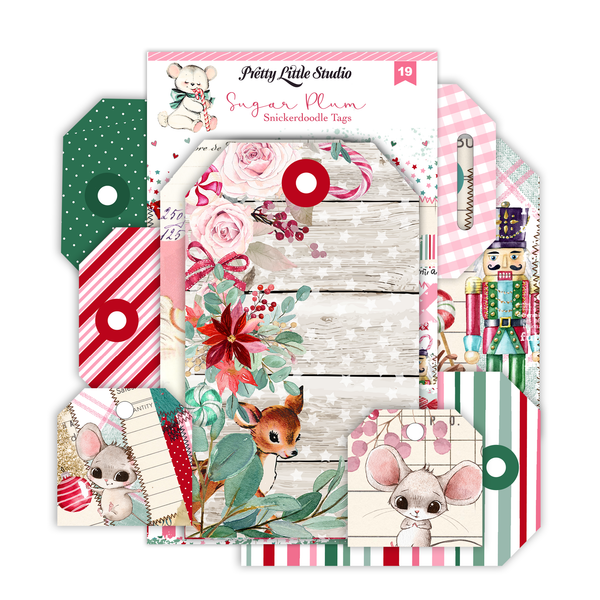 Snickerdoodle Christmas Ephemera Tags