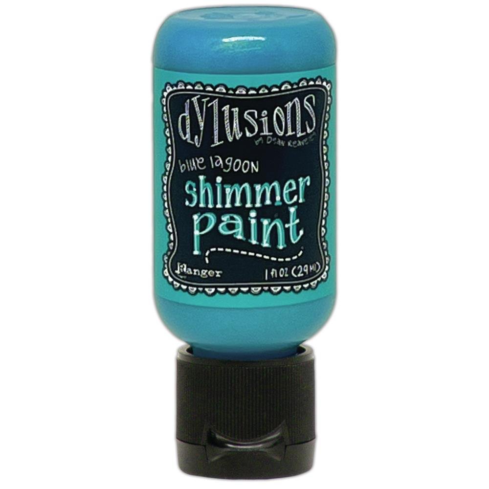 Blue Lagoon Shimmer Paint | Dylusions