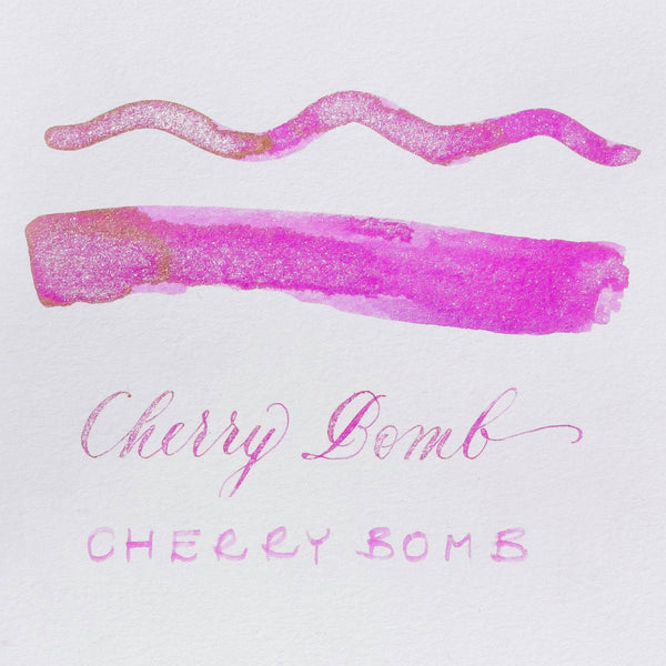 Cherry Bomb Shimmer Fountain Pen Ink | No. 71